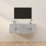 Muebles para TV de pared 2 uds gris Sonoma 57x34,5x40 cm de vidaXL, Muebles TV - Ref: Foro24-3188340, Precio: 86,68 €, Descue...