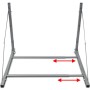 Soporte para neumáticos acero plateado de vidaXL, Almacenamiento y carga de vehículos - Ref: Foro24-210353, Precio: 51,03 €, ...