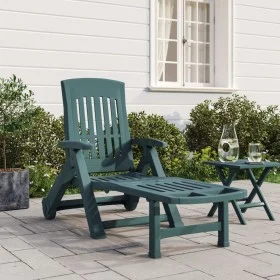 Klappliege mit grünen PP-Rädern von vidaXL, Liegen - Ref: Foro24-364697, Preis: 141,45 €, Rabatt: %