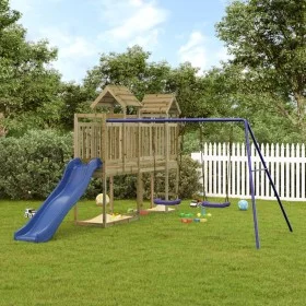 Impregnated pine wood outdoor playground by vidaXL, Swings and play structures - Ref: Foro24-3190437, Price: 528,60 €, Discou...