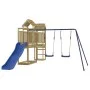 Spielplatz im Freien aus imprägniertem Kiefernholz von vidaXL, Schaukeln und Spielgeräte - Ref: Foro24-3190437, Preis: 543,01...