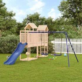 Solid pine wood outdoor playground by vidaXL, Swings and play structures - Ref: Foro24-3190435, Price: 499,94 €, Discount: %