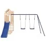 Solid pine wood outdoor playground by vidaXL, Swings and play structures - Ref: Foro24-3190435, Price: 499,90 €, Discount: %