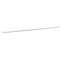 Curtain rails 2 pcs white and silver aluminum 90-130 cm by vidaXL, Rods for curtains and curtains - Ref: Foro24-154612, Price...