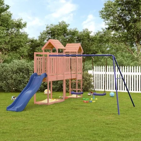 Douglas solid wood outdoor playground by vidaXL, Swings and play structures - Ref: Foro24-3190436, Price: 502,96 €, Discount: %