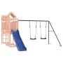 Douglas solid wood outdoor playground by vidaXL, Swings and play structures - Ref: Foro24-3190436, Price: 502,96 €, Discount: %