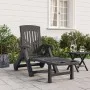 Klappliege mit PP-Rädern anthrazitgrau von vidaXL, Liegen - Ref: Foro24-364698, Preis: 164,52 €, Rabatt: %