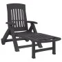 Klappliege mit PP-Rädern anthrazitgrau von vidaXL, Liegen - Ref: Foro24-364698, Preis: 164,52 €, Rabatt: %