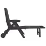 Klappliege mit PP-Rädern anthrazitgrau von vidaXL, Liegen - Ref: Foro24-364698, Preis: 164,52 €, Rabatt: %