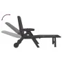 Klappliege mit PP-Rädern anthrazitgrau von vidaXL, Liegen - Ref: Foro24-364698, Preis: 164,52 €, Rabatt: %