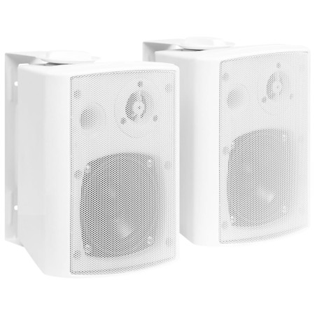 Altavoces estéreo de pared 2 uds blanco interior exterior 80 W de vidaXL, Altavoces - Ref: Foro24-70161, Precio: 73,93 €, Des...