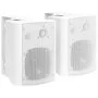 Stereo-Wandlautsprecher 2 Stück weiß Indoor Outdoor 80 W von vidaXL, Lautsprecher - Ref: Foro24-70161, Preis: 64,09 €, Rabatt: %