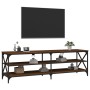 TV-Schrank aus braunem Eichensperrholz, 160 x 40 x 50 cm von vidaXL, TV-Möbel - Ref: Foro24-826733, Preis: 80,53 €, Rabatt: %