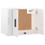 TV-Möbelset 3-teilig aus glänzend weißem Sperrholz von vidaXL, TV-Möbel - Ref: Foro24-3188384, Preis: 116,91 €, Rabatt: %