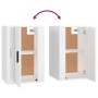 TV-Möbelset 3-teilig aus glänzend weißem Sperrholz von vidaXL, TV-Möbel - Ref: Foro24-3188384, Preis: 118,29 €, Rabatt: %