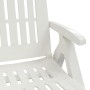 Klappbare Sonnenliege mit Rädern PP weiß von vidaXL, Liegen - Ref: Foro24-364696, Preis: 135,70 €, Rabatt: %