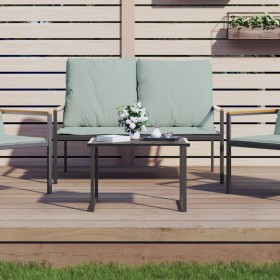 Anthracite gray steel garden table 55x40x37 cm by vidaXL, Garden tables - Ref: Foro24-355821, Price: 52,24 €, Discount: %