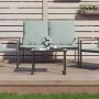 Anthrazitgrauer Gartentisch aus Stahl 55x40x37 cm von vidaXL, Gartentische - Ref: Foro24-355821, Preis: 51,21 €, Rabatt: %