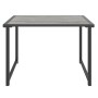 Anthrazitgrauer Gartentisch aus Stahl 55x40x37 cm von vidaXL, Gartentische - Ref: Foro24-355821, Preis: 52,24 €, Rabatt: %
