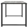 Anthrazitgrauer Gartentisch aus Stahl 55x40x37 cm von vidaXL, Gartentische - Ref: Foro24-355821, Preis: 51,21 €, Rabatt: %