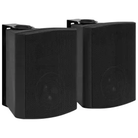 Stereo-Wandlautsprecher 2 Stück schwarz Indoor Outdoor 120 W von vidaXL, Lautsprecher - Ref: Foro24-70160, Preis: 103,25 €, R...