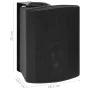 Altavoces estéreo de pared 2 uds negro interior exterior 100 W de vidaXL, Altavoces - Ref: Foro24-70159, Precio: 66,01 €, Des...