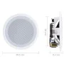 Recessed wall and ceiling speakers 2 units 80 W by vidaXL, Speakers - Ref: Foro24-70164, Price: 30,81 €, Discount: %