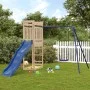 Outdoor playground made of solid pine wood by vidaXL, Swings and play structures - Ref: Foro24-3157033, Price: 265,74 €, Disc...