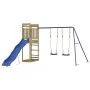 Outdoor playground made of impregnated pine wood by vidaXL, Swings and play structures - Ref: Foro24-3157038, Price: 301,42 €...