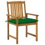 Garden chairs with cushions 8 pcs solid acacia wood by vidaXL, Garden chairs - Ref: Foro24-3078198, Price: 616,58 €, Discount: %