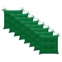 Sillas de jardín con cojines 8 uds madera maciza de acacia de vidaXL, Sillas de jardín - Ref: Foro24-3078198, Precio: 638,93 €