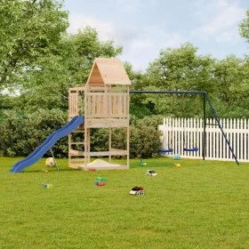 Solid pine wood outdoor playground by vidaXL, Swings and play structures - Ref: Foro24-3157018, Price: 450,56 €, Discount: %