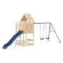 Parque infantil de exterior madera maciza de pino de vidaXL, Columpios y estructuras de juegos - Ref: Foro24-3157018, Precio:...