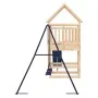 Parque infantil de exterior madera maciza de pino de vidaXL, Columpios y estructuras de juegos - Ref: Foro24-3157018, Precio:...