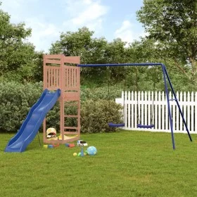 Parque infantil de exterior madera maciza Douglas by vidaXL, Swings and play structures - Ref: Foro24-3157037, Price: 285,26 ...