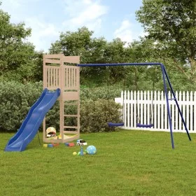 Spielplatz im Freien aus massivem Kiefernholz von vidaXL, Schaukeln und Spielgeräte - Ref: Foro24-3157036, Preis: 277,31 €, R...