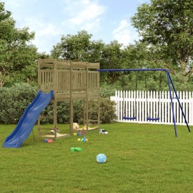 Spielplatz im Freien aus imprägniertem Kiefernholz von vidaXL, Schaukeln und Spielgeräte - Ref: Foro24-3157041, Preis: 565,83...