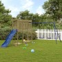 Spielplatz im Freien aus imprägniertem Kiefernholz von vidaXL, Schaukeln und Spielgeräte - Ref: Foro24-3157041, Preis: 565,83...