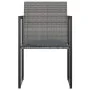 Garden dining set 9 pieces and gray synthetic rattan cushions by vidaXL, Garden sets - Ref: Foro24-317186, Price: 660,37 €, D...