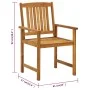 Garden chairs with cushions 8 pcs solid acacia wood by vidaXL, Garden chairs - Ref: Foro24-3078193, Price: 617,98 €, Discount: %