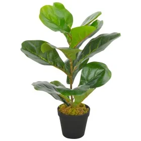 Artificial ficus plant with pot 45 cm green by vidaXL, artificial flora - Ref: Foro24-280171, Price: 22,17 €, Discount: %