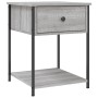 Nachttisch 2 Stück aus grauem Sonoma-Ingenieurholz 44x45x58 cm von vidaXL, Nachttische - Ref: Foro24-825850, Preis: 75,44 €, ...