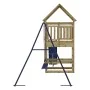 Spielplatz im Freien aus imprägniertem Kiefernholz von vidaXL, Schaukeln und Spielgeräte - Ref: Foro24-3157020, Preis: 502,36...