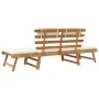 Garden bench with cushions 2 in 1 solid acacia wood 190 cm by vidaXL, garden benches - Ref: Foro24-316832, Price: 188,07 €, D...