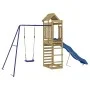 Impregnated pine wood outdoor playground by vidaXL, Swings and play structures - Ref: Foro24-3156975, Price: 322,19 €, Discou...