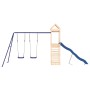 Massives Kiefernholzspielplatz im Freien von vidaXL, Schaukeln und Spielgeräte - Ref: Foro24-3156976, Preis: 323,90 €, Rabatt: %