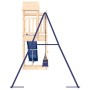 Massives Kiefernholzspielplatz im Freien von vidaXL, Schaukeln und Spielgeräte - Ref: Foro24-3156976, Preis: 323,90 €, Rabatt: %