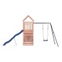Douglas-Massivholz-Außenspielplatz von vidaXL, Schaukeln und Spielgeräte - Ref: Foro24-3156986, Preis: 435,09 €, Rabatt: %