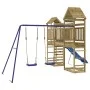 Parque infantil de exterior madera de pino impregnada de vidaXL, Columpios y estructuras de juegos - Ref: Foro24-3156981, Pre...