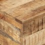 Mesa de centro madera de mango rugosa 68x68x41 cm